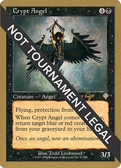 Crypt Angel - 2001 Tom van de Logt (INV) card art