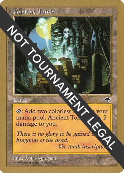 Ancient Tomb - 1999 Kai Budde (TMP) card art