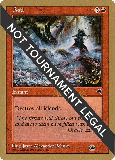 Boil - 1999 Kai Budde (TMP) (SB) card art