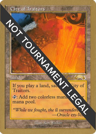 City of Traitors - 1999 Kai Budde (EXO) card art