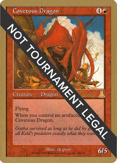Covetous Dragon - 1999 Kai Budde (UDS) card art