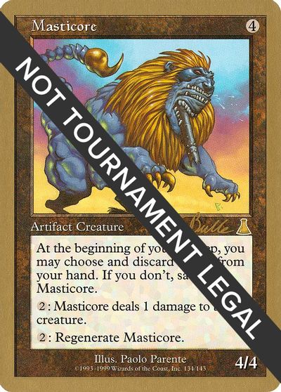 Masticore - 1999 Kai Budde (UDS) card art