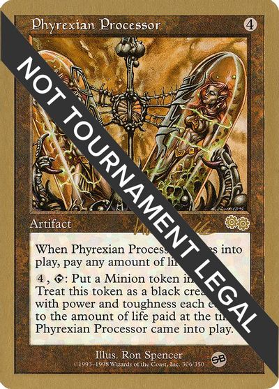 Phyrexian Processor - 1999 Kai Budde (USG) (SB) card art