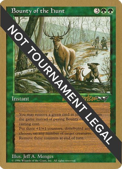 Bounty of the Hunt - 1997 Svend Geertsen (ALL) (SB) card art