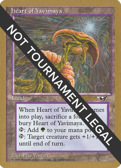 Heart of Yavimaya - 1997 Svend Geertsen (ALL) card art
