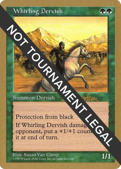Whirling Dervish - 1997 Svend Geertsen (5ED) card art