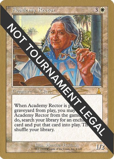 Academy Rector - 2000 Nicolas Labarre (UDS) card art