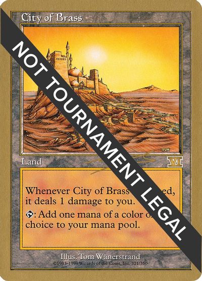 City of Brass - 2000 Nicolas Labarre (6ED) card art