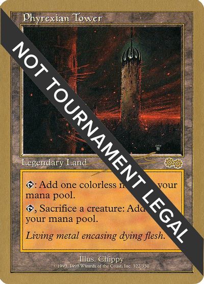 Phyrexian Tower - 2000 Nicolas Labarre (USG) card art