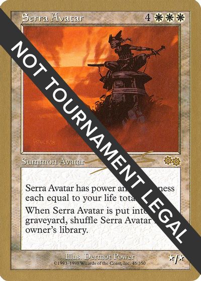 Serra Avatar - 2000 Nicolas Labarre (USG) card art