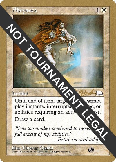 Abeyance - 1998 Brian Hacker (WTH) (SB) card art
