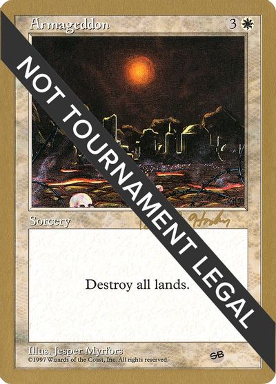 Armageddon - 1998 Brian Hacker (5ED) (SB) card art