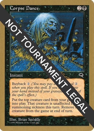 Corpse Dance - 1999 Jakub Slemr (TMP) card art