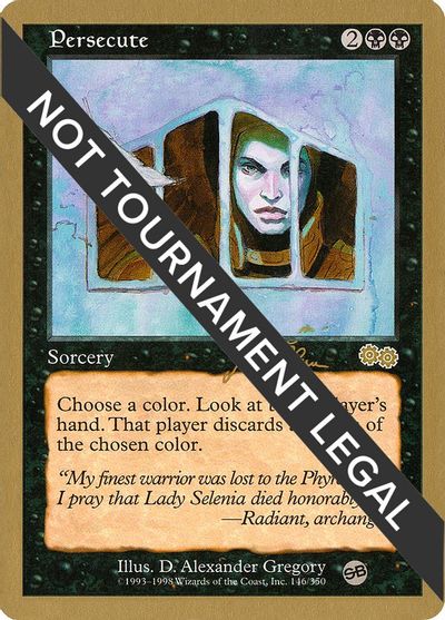 Persecute - 1999 Jakub Slemr (USG) (SB) card art
