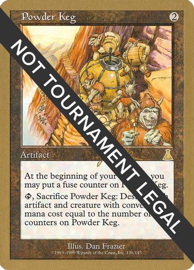 Powder Keg - 1999 Jakub Slemr (UDS) card art