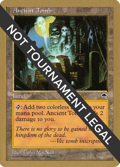Ancient Tomb - 1999 Mark Le Pine (TMP) card art