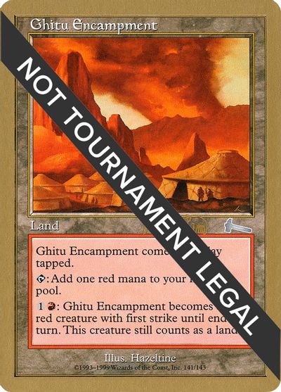 Ghitu Encampment - 1999 Mark Le Pine (ULG) card art