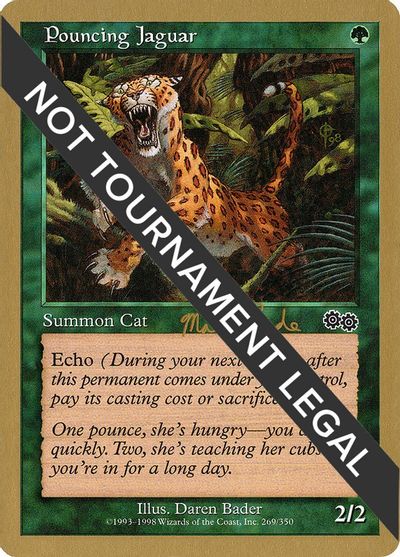 Pouncing Jaguar - 1999 Matt Linde (USG) card art