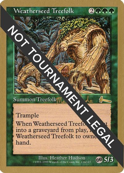 Weatherseed Treefolk - 1999 Matt Linde (ULG) (SB) card art