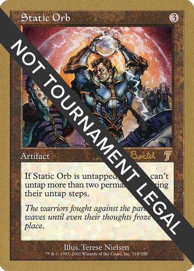 Static Orb - 2001 Alex Borteh (7ED) card art