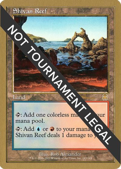 Shivan Reef - 2001 Antoine Ruel (APC) card art
