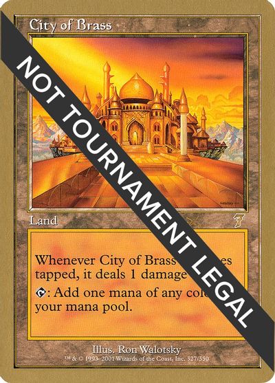 City of Brass - 2001 Jan Tomcani (7ED) card art