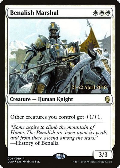 Benalish Marshal card art
