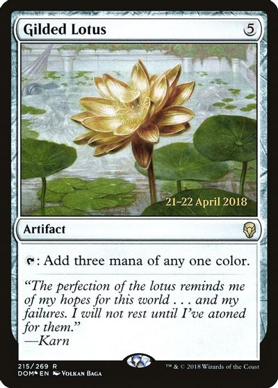 Gilded Lotus card art