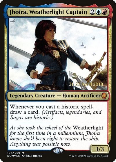 Jhoira, Weatherlight Captain card art