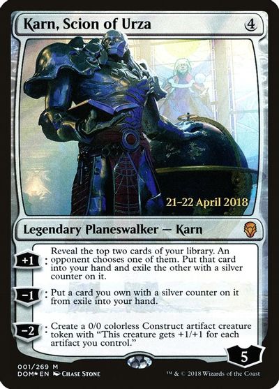 Karn, Scion of Urza card art