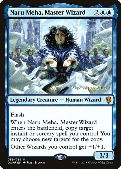 Naru Meha, Master Wizard card art