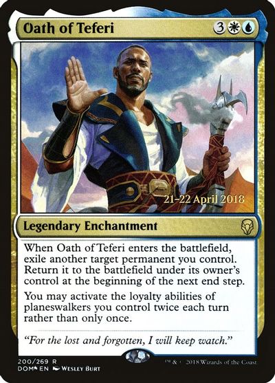 Oath of Teferi card art