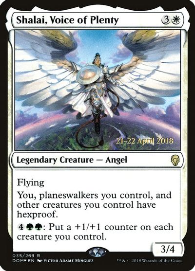 Shalai, Voice of Plenty card art
