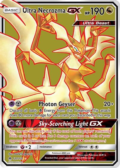 Ultra Necrozma GX (Full Art) card art