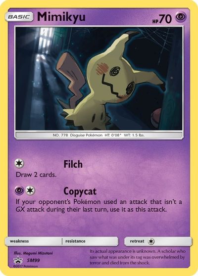 Mimikyu - SM99 card art