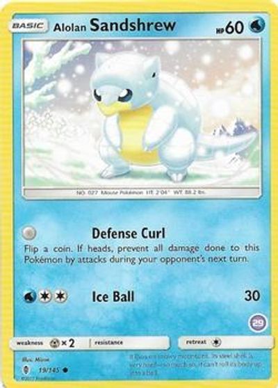 Alolan Sandshrew (29) card art