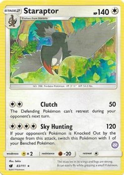 Staraptor (22) card art