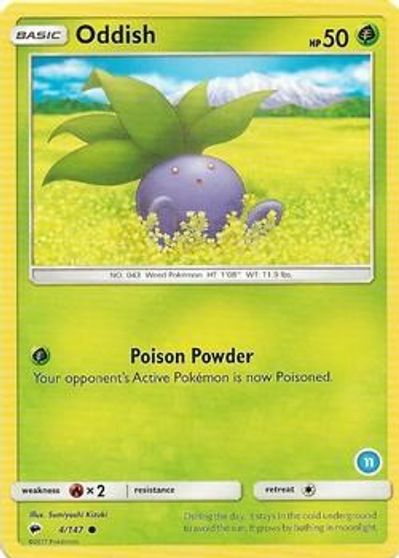 Oddish (11) card art