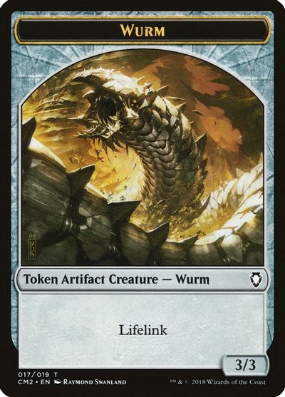 Wurm Token (017) card art