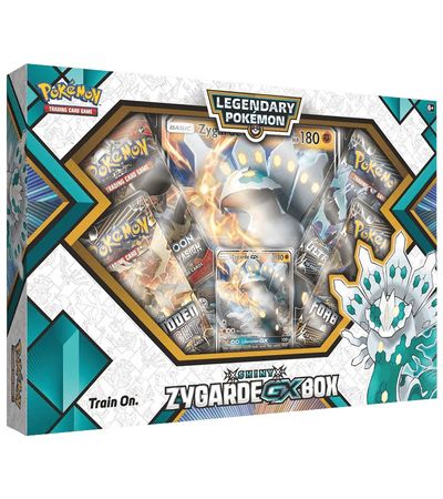 Shining Legends: Shiny Zygarde GX Box card art