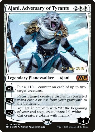 Ajani, Adversary of Tyrants card art