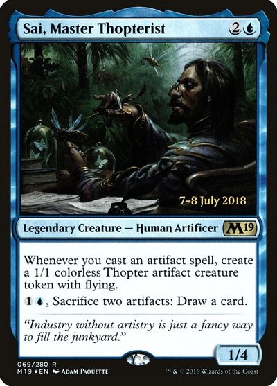 Sai, Master Thopterist card art