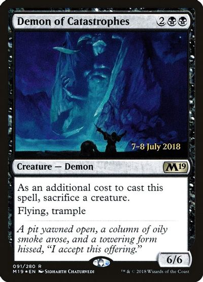 Demon of Catastrophes card art