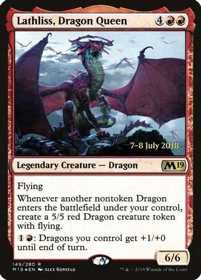 Lathliss, Dragon Queen card art