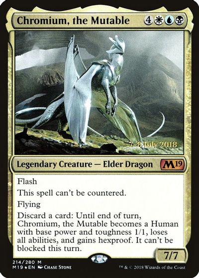 Chromium, the Mutable card art