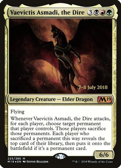 Vaevictis Asmadi, the Dire card art