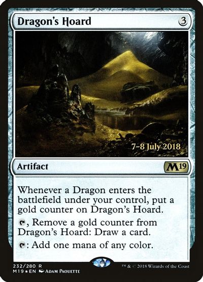 Dragon's Hoard card art