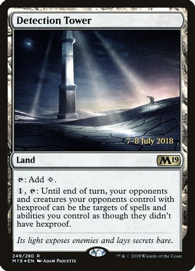 Detection Tower card art