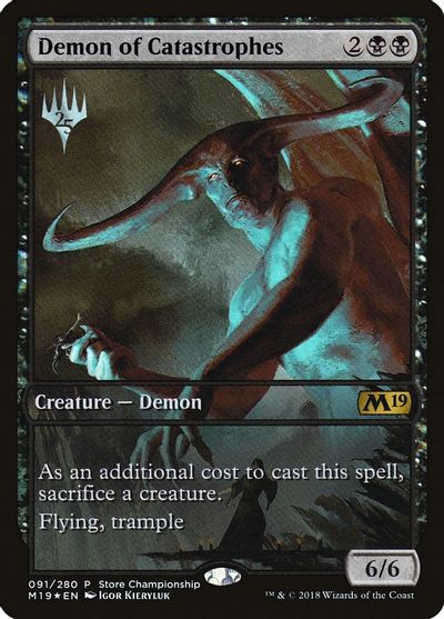 Demon of Catastrophes card art