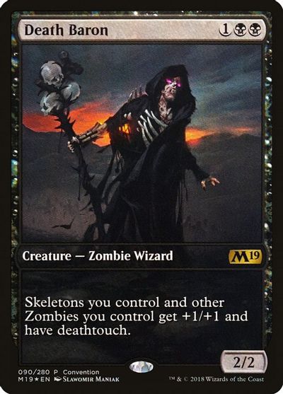 Death Baron (2018 Convention Promo) card art